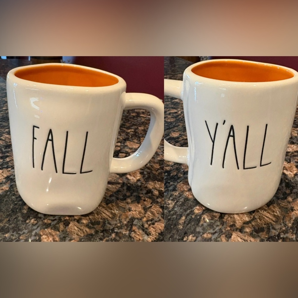 Rae Dunn FALL Y’ALL Double Sided Mug